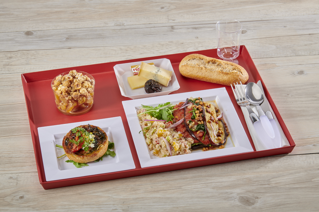Menu Aubergine En Milefeuilles PR