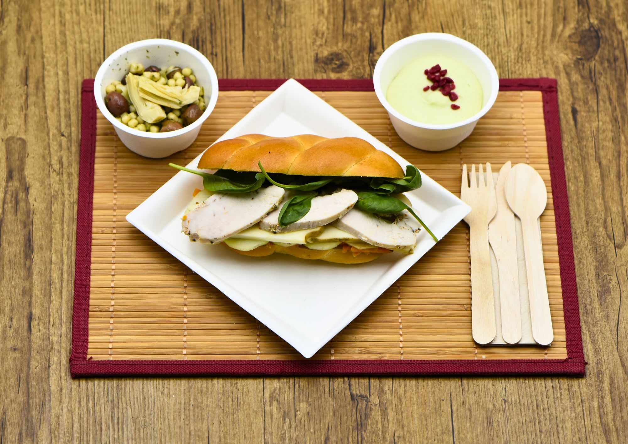 Pain Hallot Au Poulet